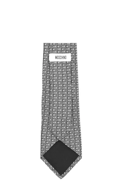 svilasto kravata Moschino 	siva	